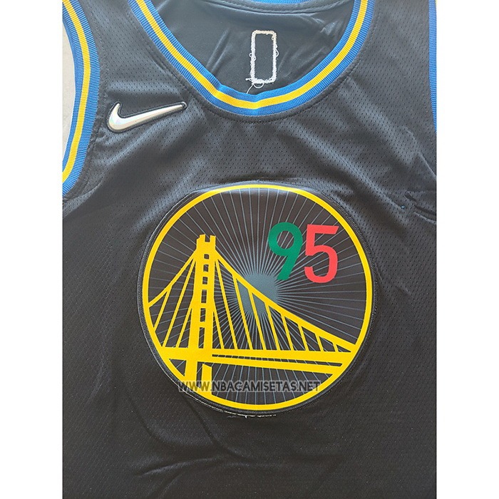 Camiseta Golden State Warriors Juan Toscano-Anderson NO 95 2022 Slam Dunk Special Mexico Edition Negro